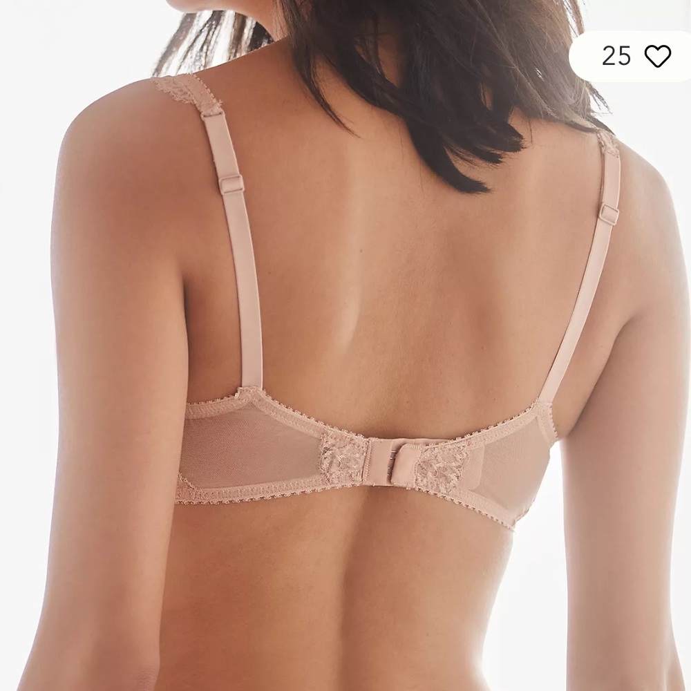 ANTHROPOLOGIE Journelle Balconette Isabel Lace Bra - Picture 5 of 16